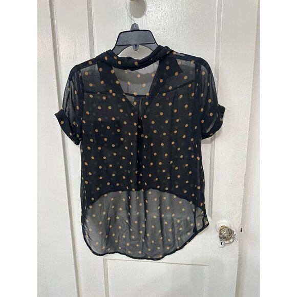 Forever 21 Y2K women’s size small polka dot top - Picture 8 of 9